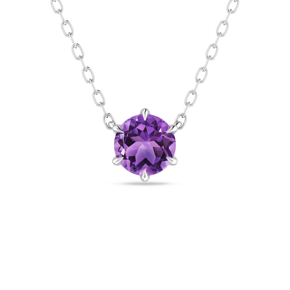 White Gold - Amethyst