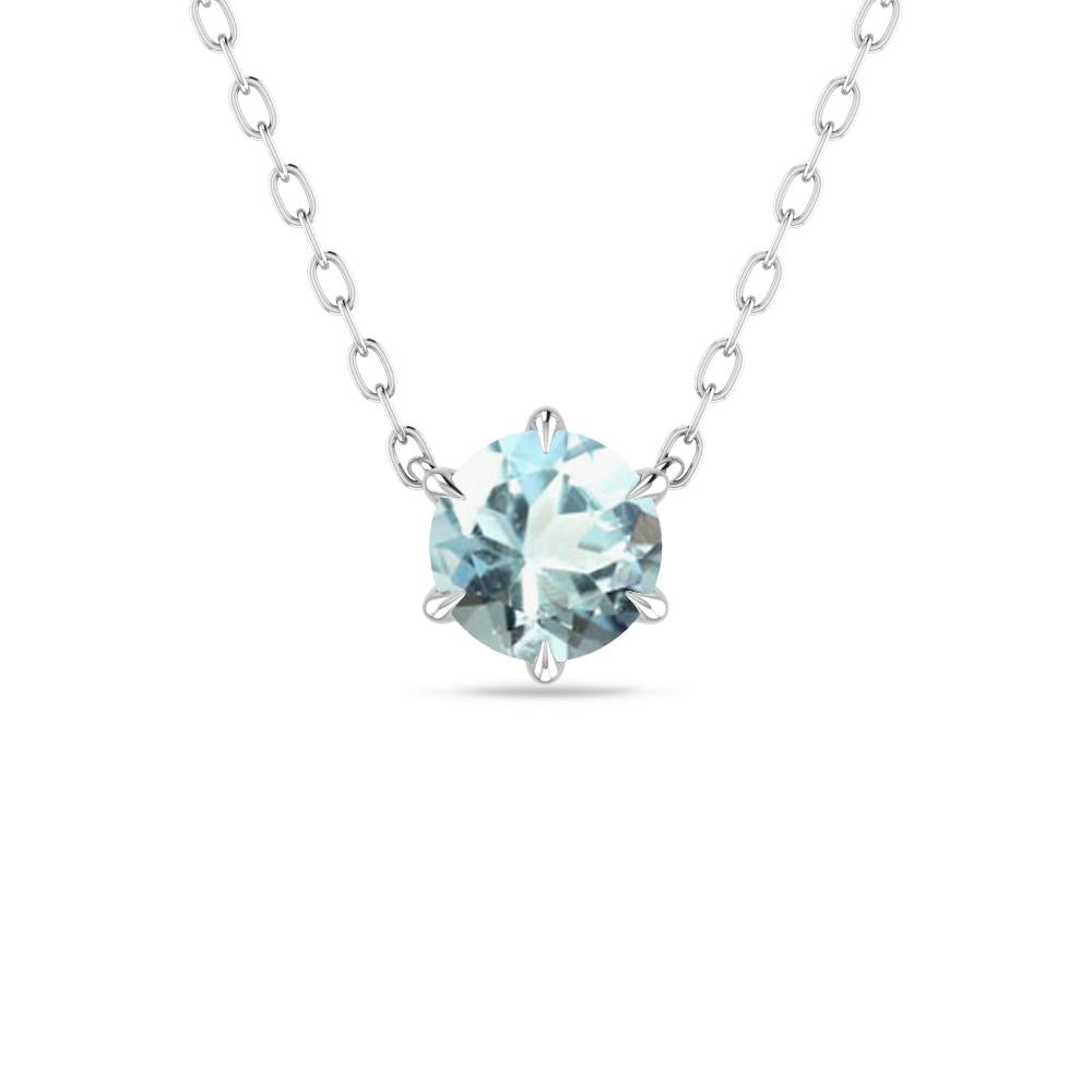 White Gold - Aquamarine