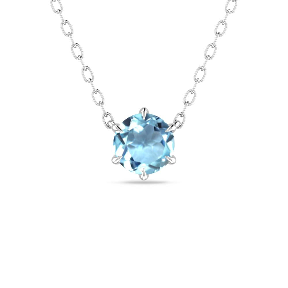 White Gold - Aquamarine