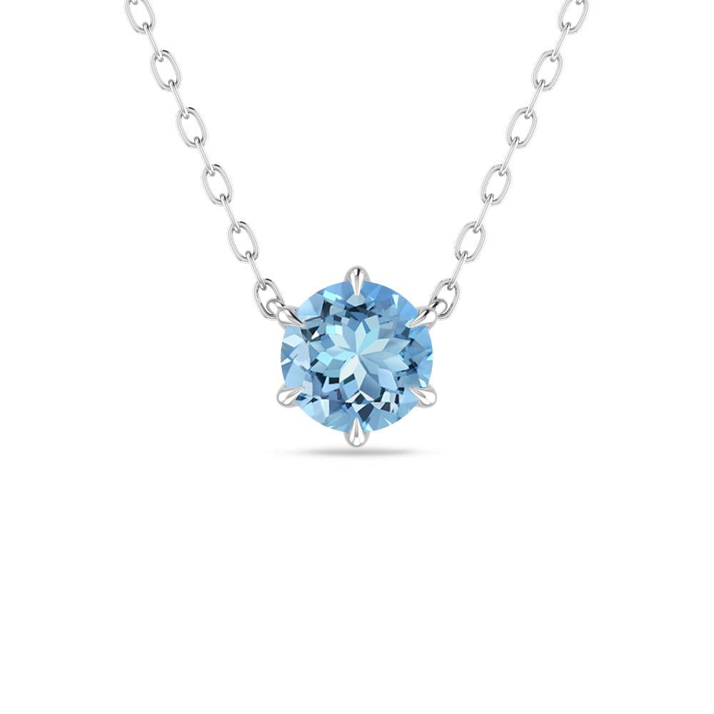 White Gold - Aquamarine