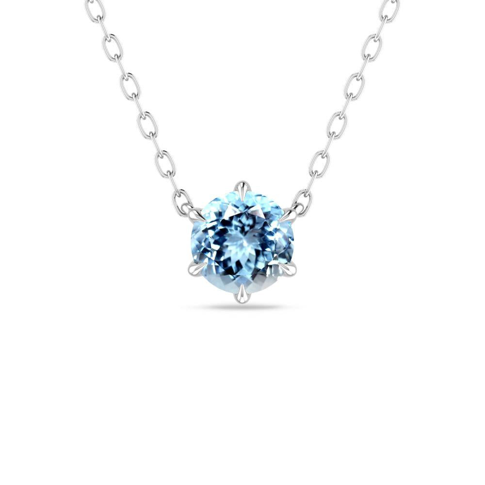 White Gold - Aquamarine