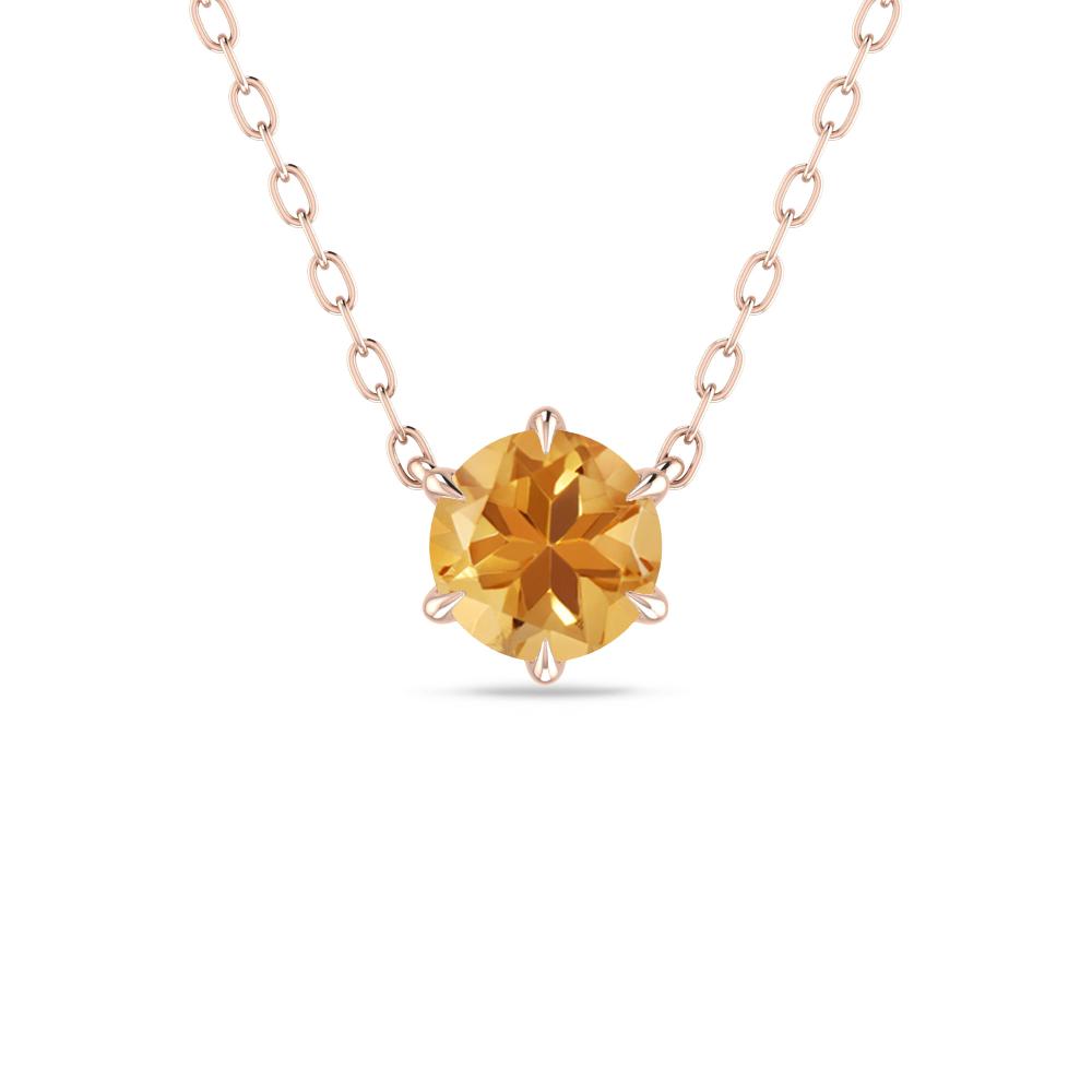 Rose Gold - Citrine