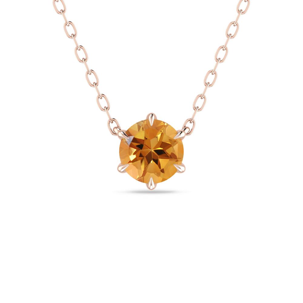 Rose Gold - Citrine