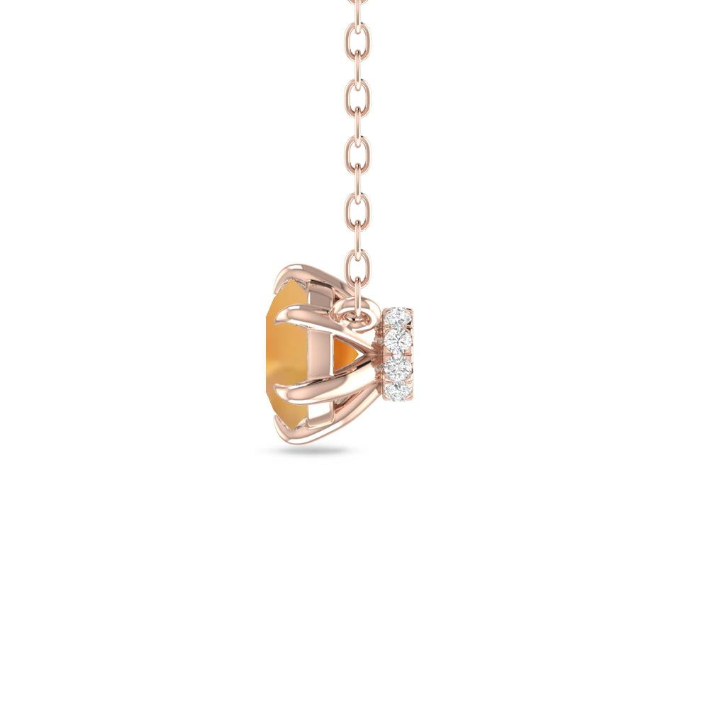 Rose Gold - Citrine