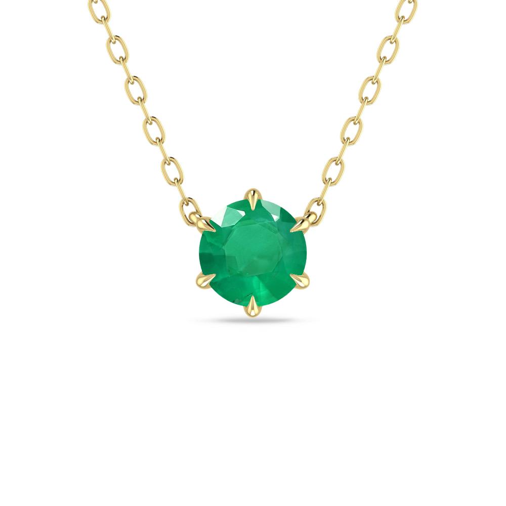 Yellow Gold - Emerald