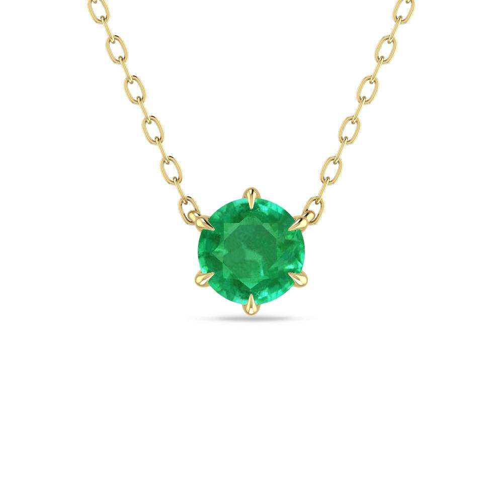 Yellow Gold - Emerald