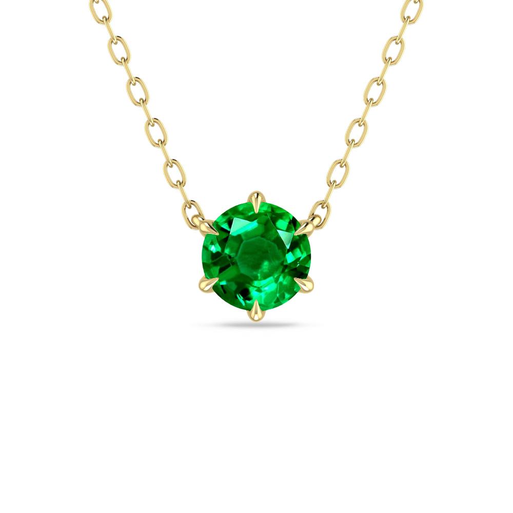 Yellow Gold - Emerald