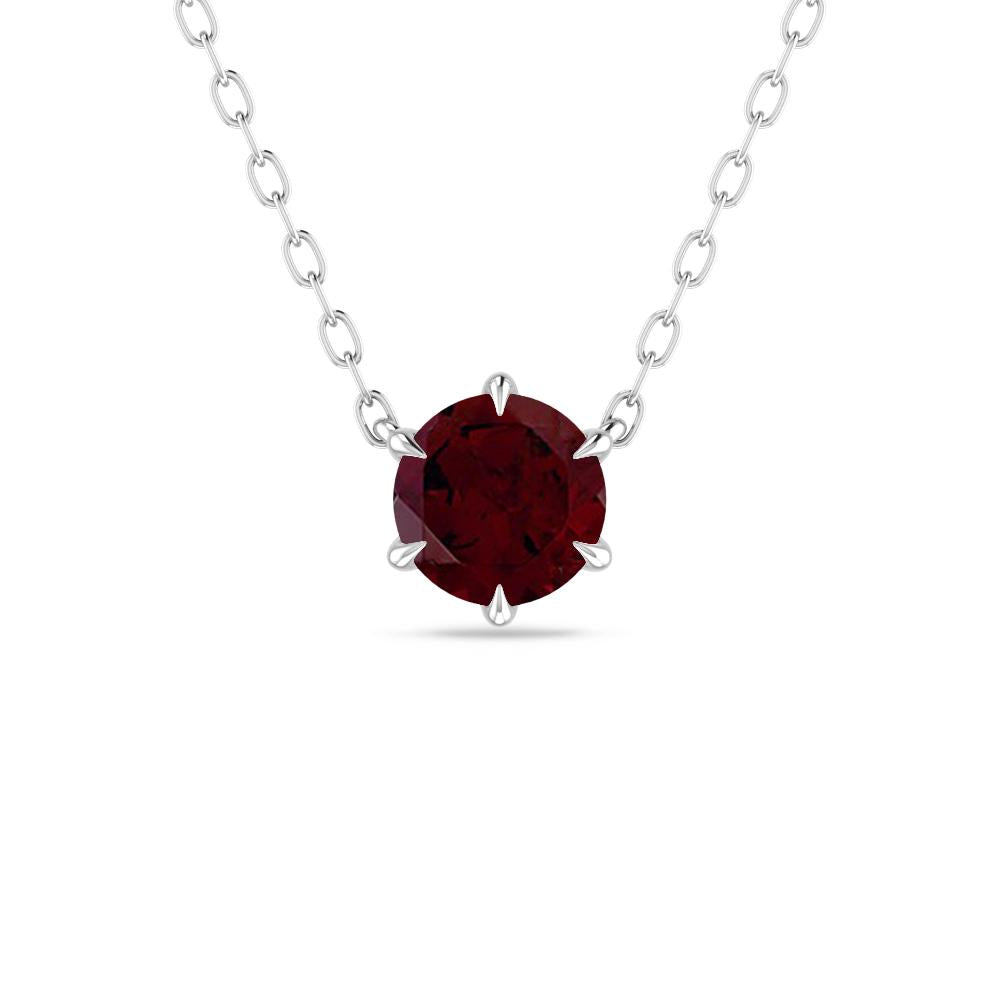 White Gold - Garnet