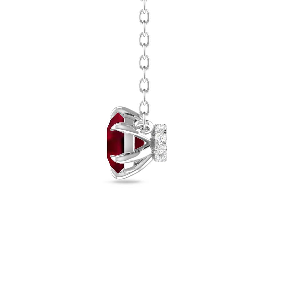 White Gold - Garnet