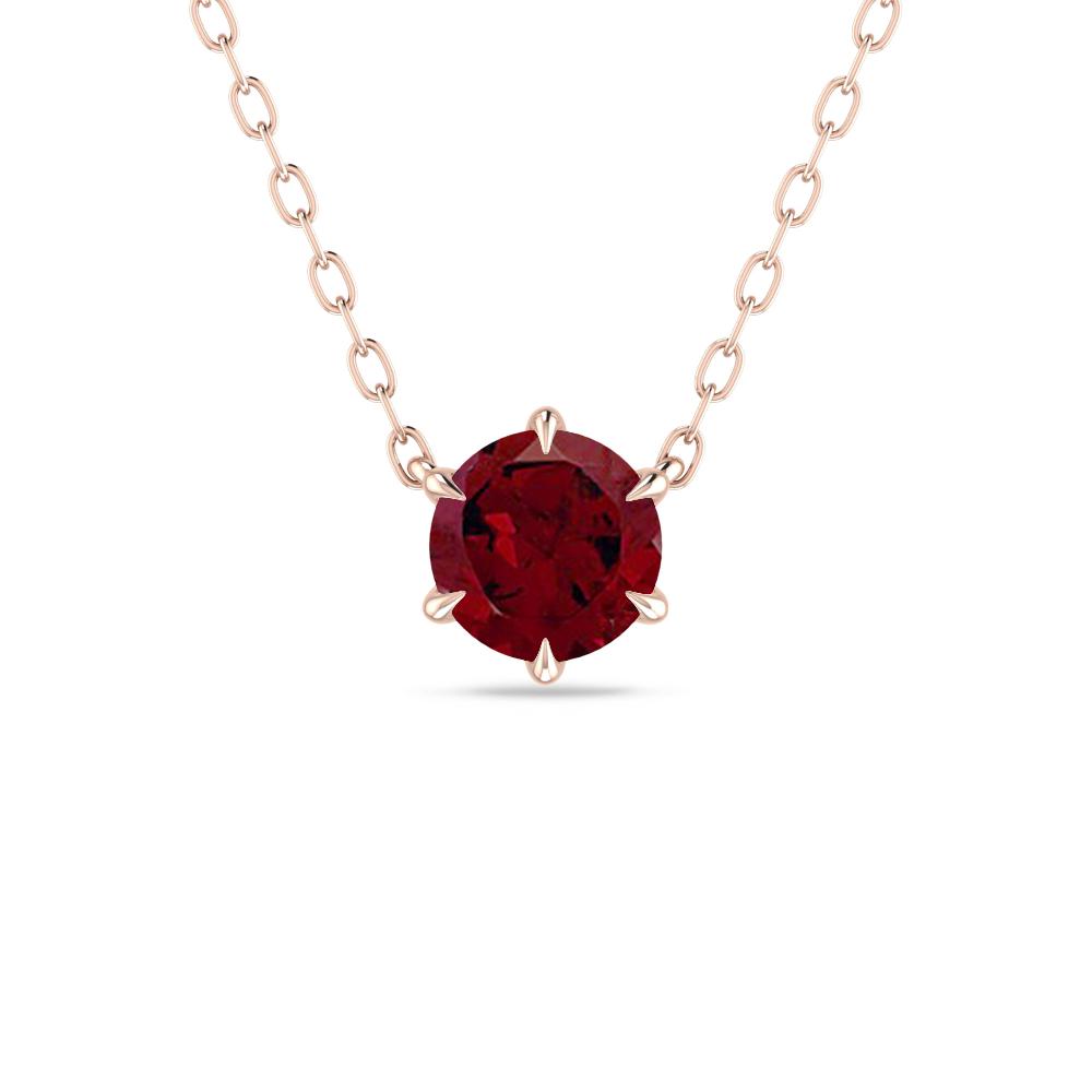 Rose Gold - Garnet