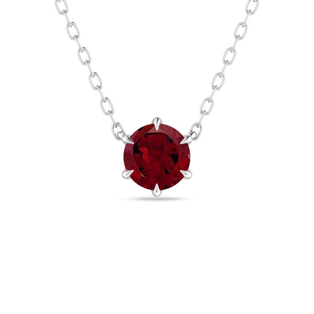 White Gold - Garnet