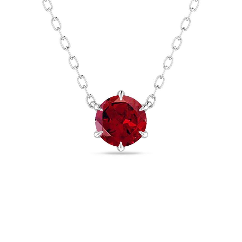 White Gold - Garnet