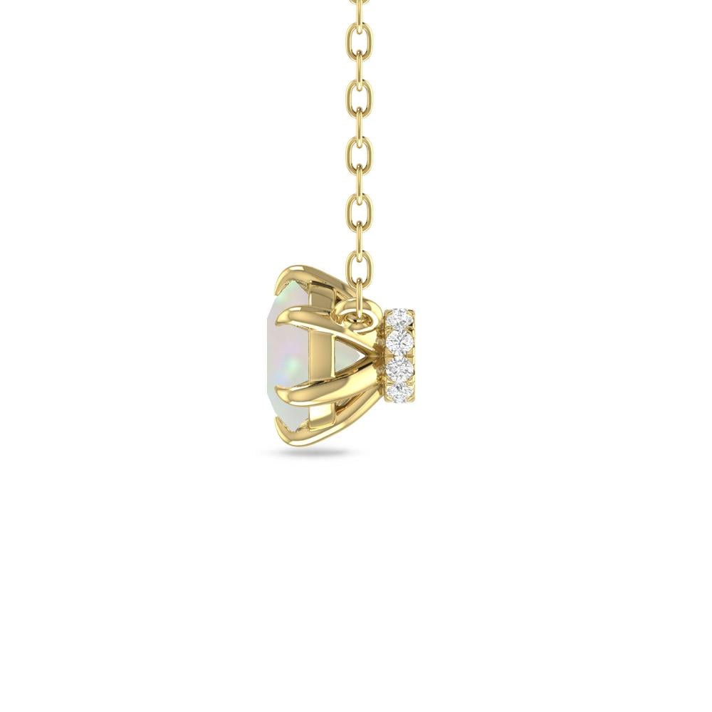 Yellow Gold - Opal