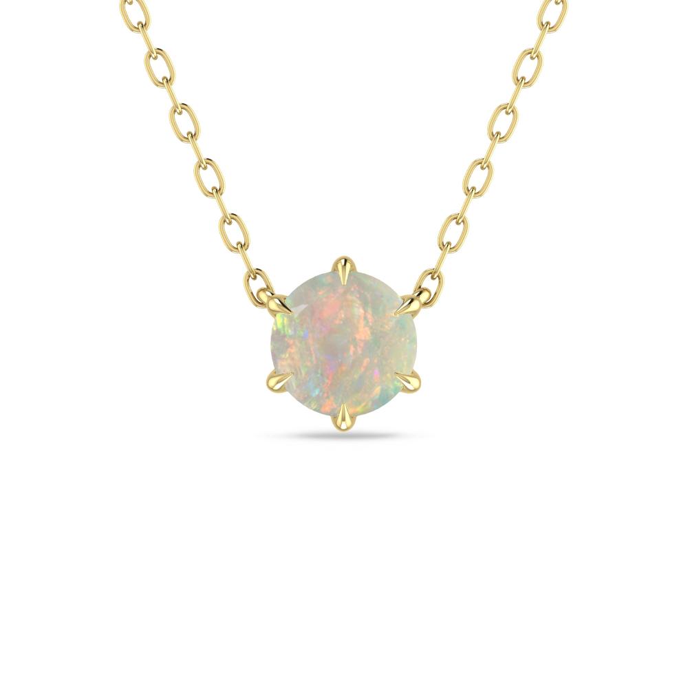 Yellow Gold - Opal