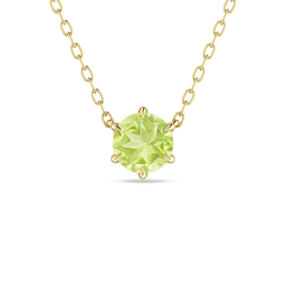 Yellow Gold - Peridot