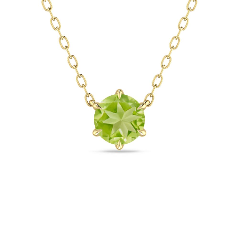 Yellow Gold - Peridot