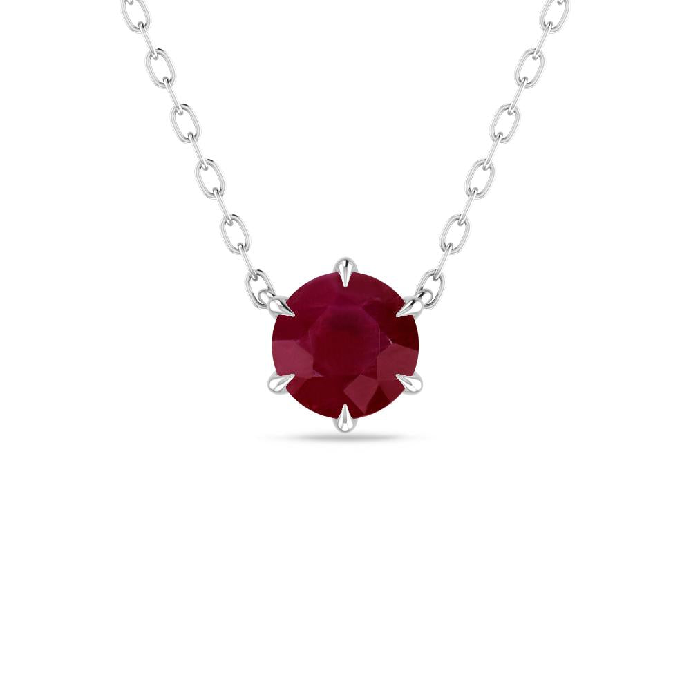 White Gold - Ruby