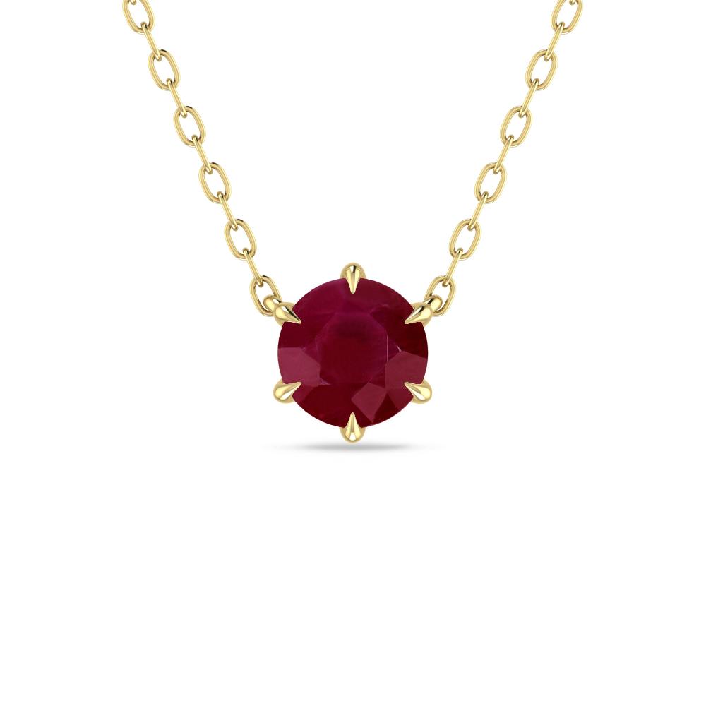 Yellow Gold - Ruby