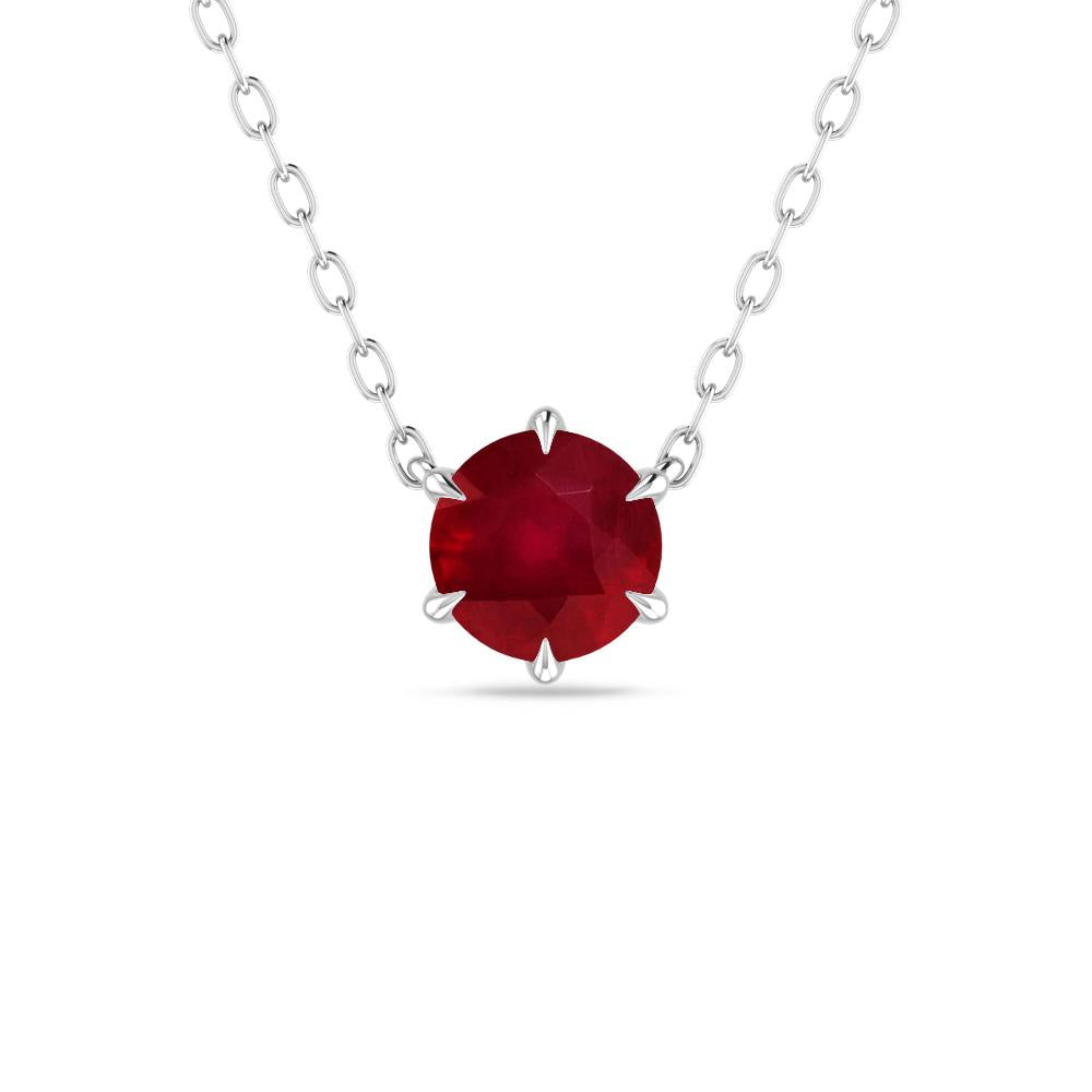 White Gold - Ruby