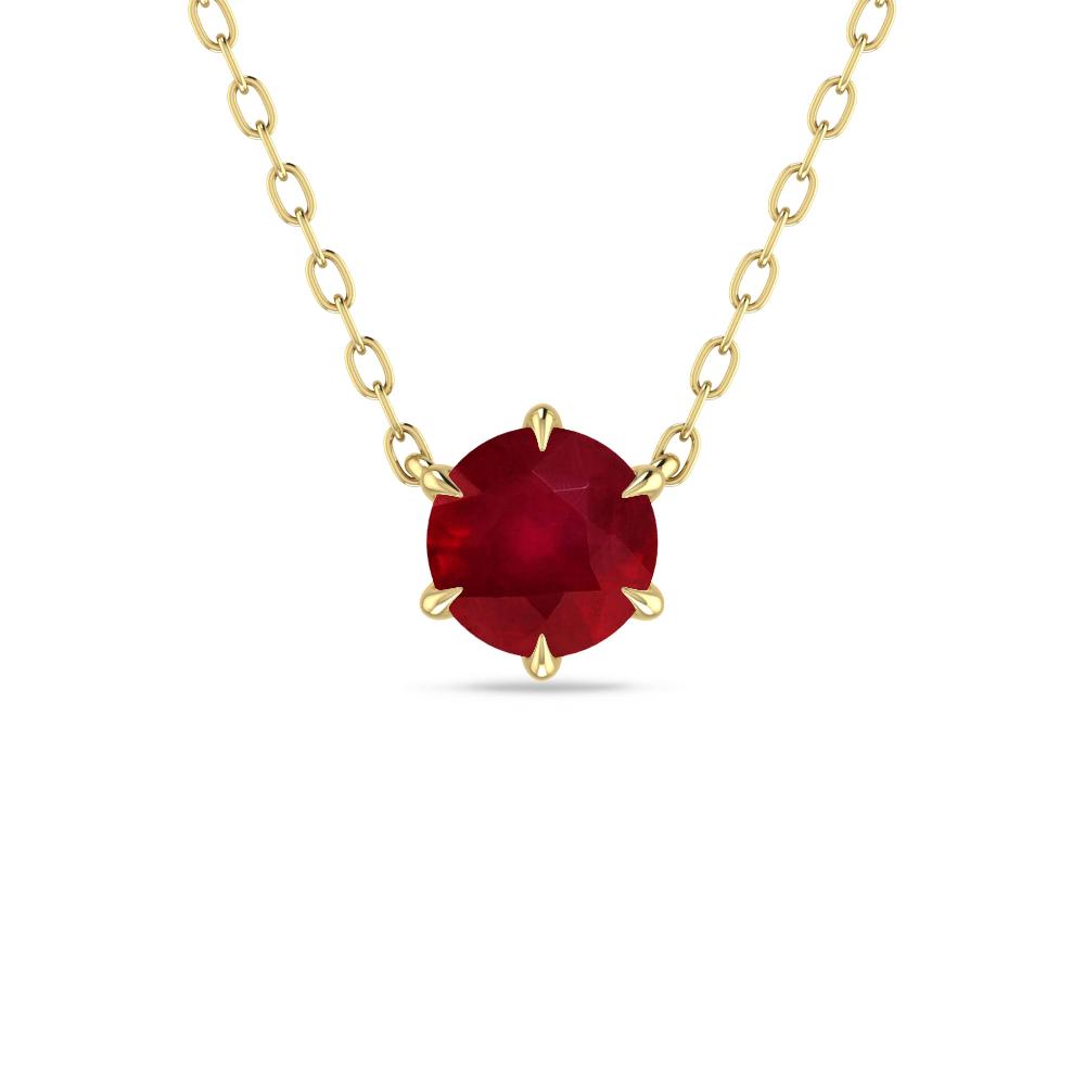 Yellow Gold - Ruby