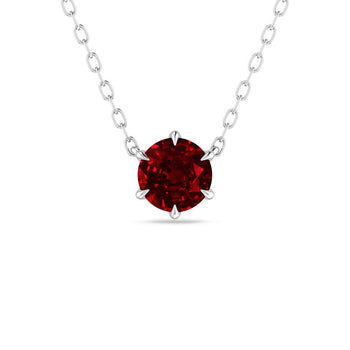 White Gold - Ruby