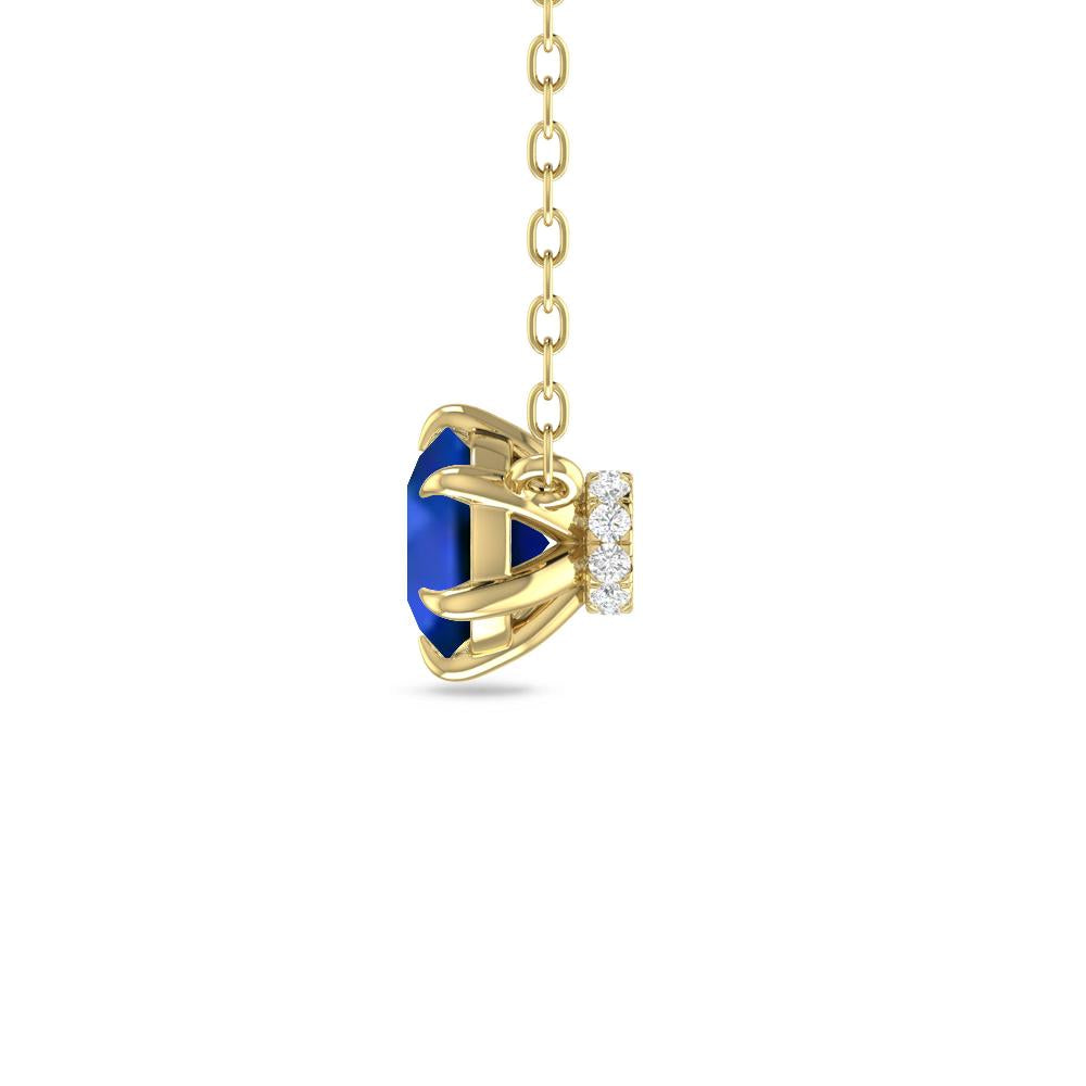 Yellow Gold - Sapphire