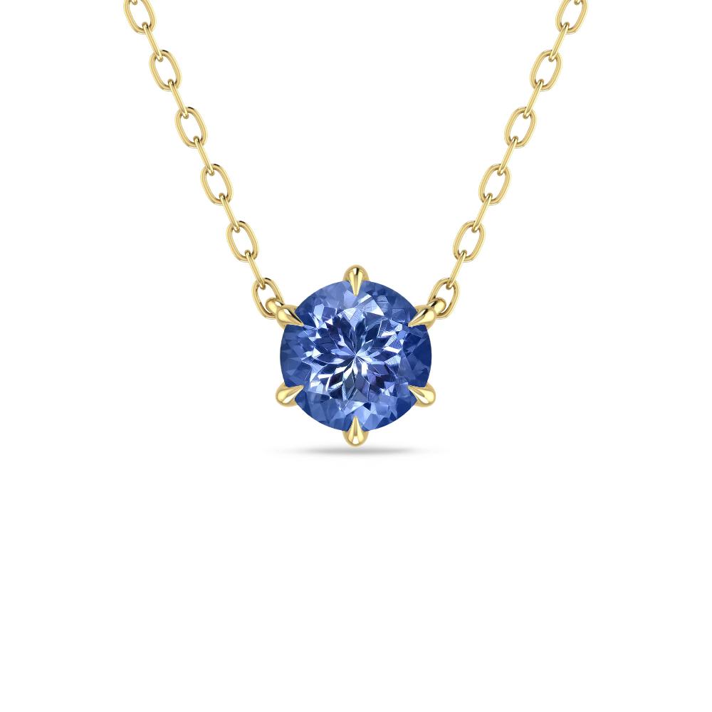 Yellow Gold - Tanzanite