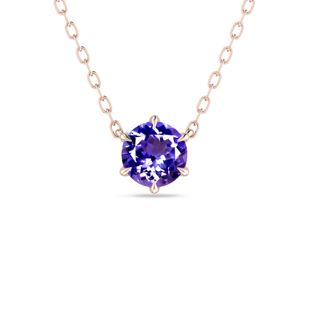 Rose Gold - Tanzanite