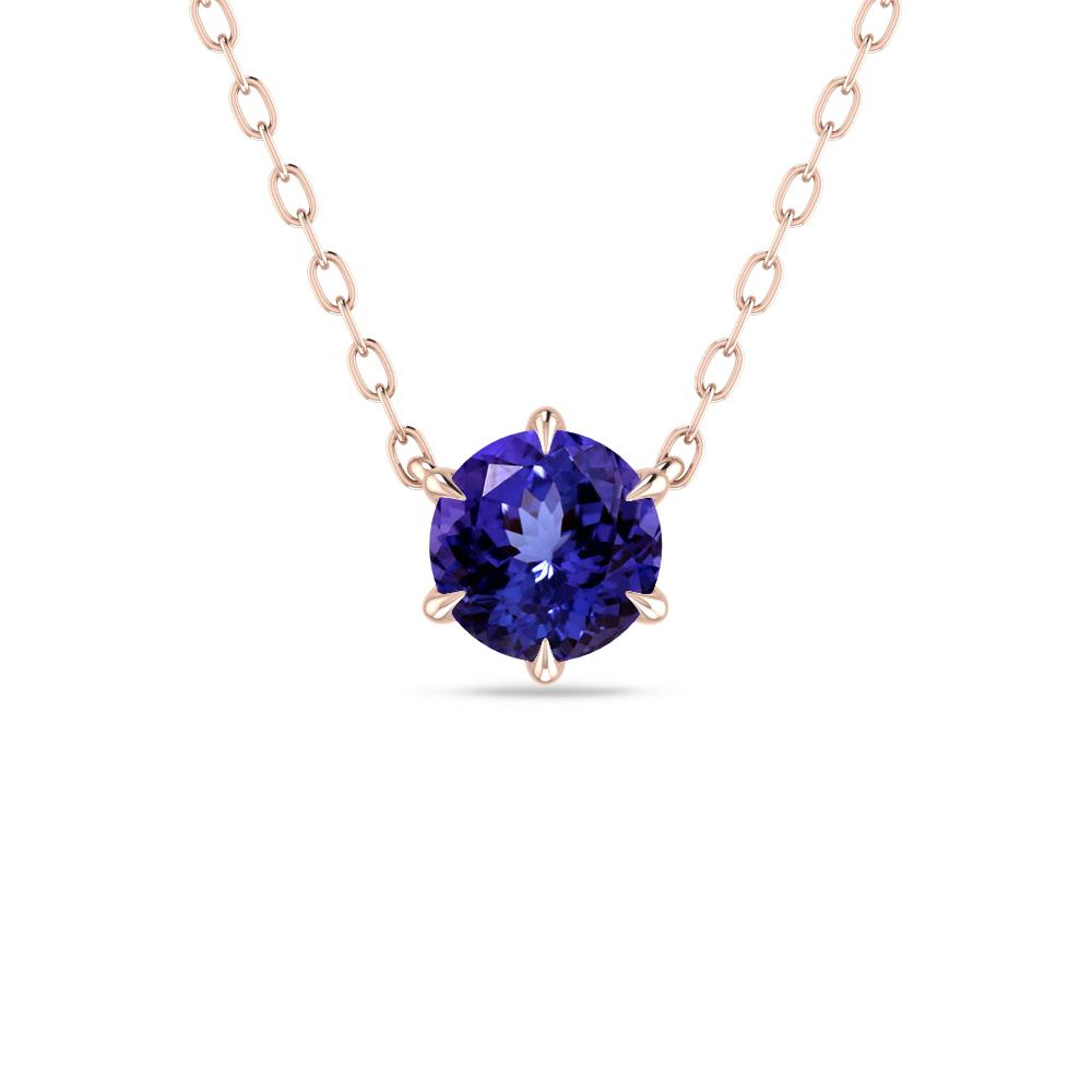 Rose Gold - Tanzanite