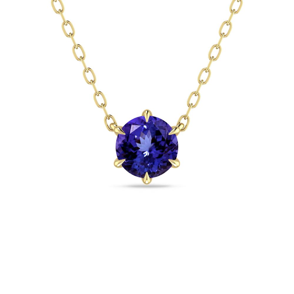 Yellow Gold - Tanzanite