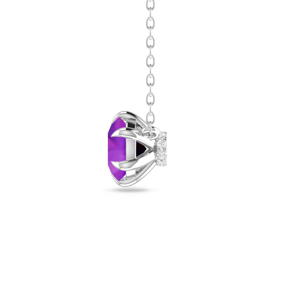 White Gold - Amethyst