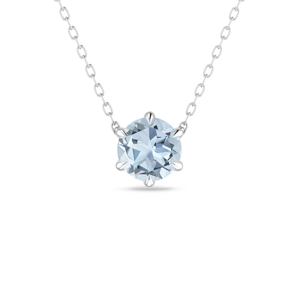 White Gold - Aquamarine