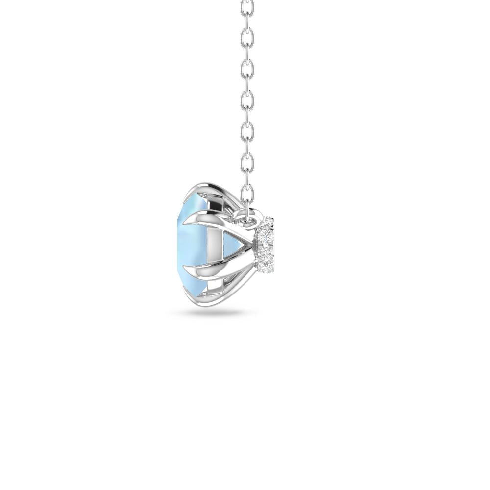 White Gold - Aquamarine