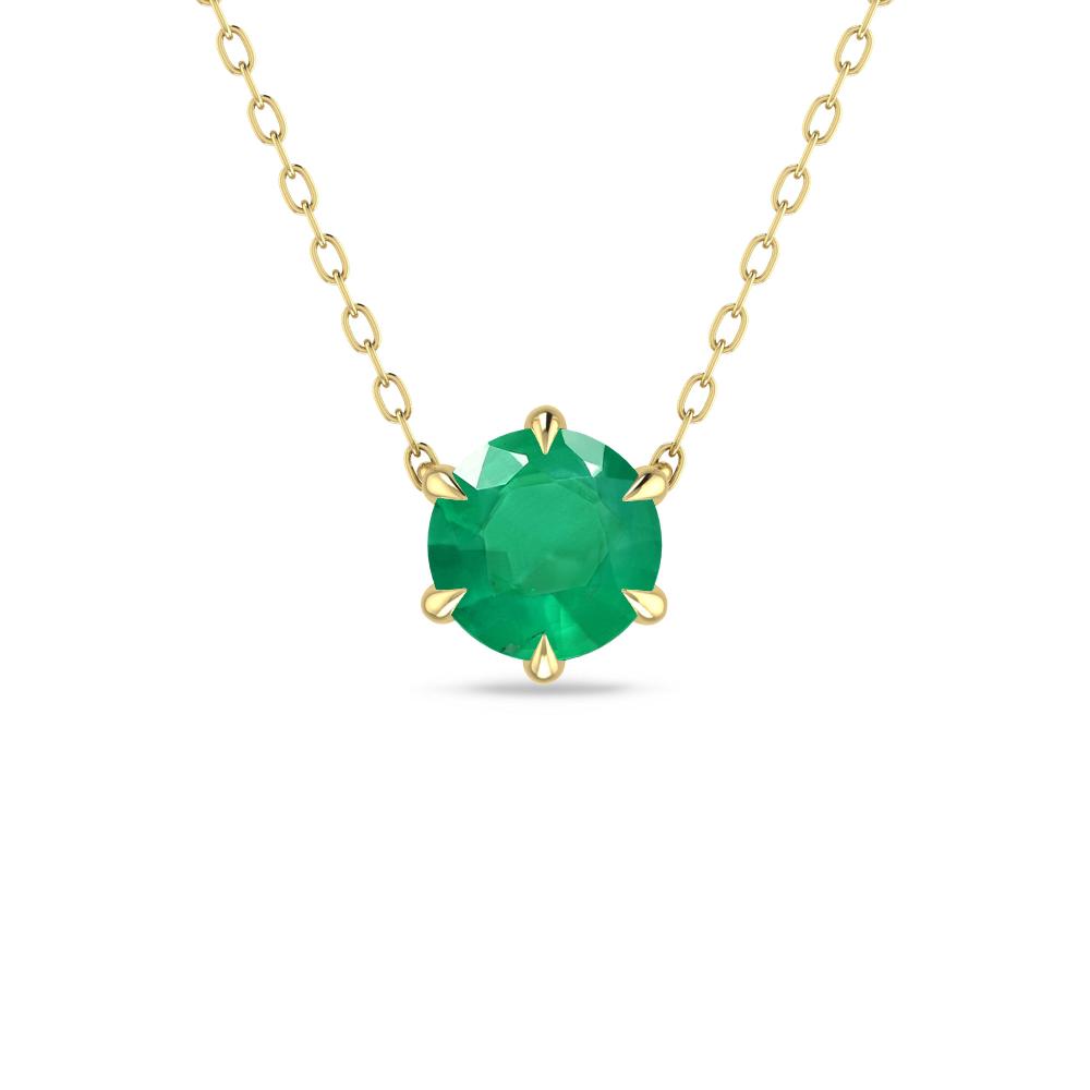 Yellow Gold - Emerald