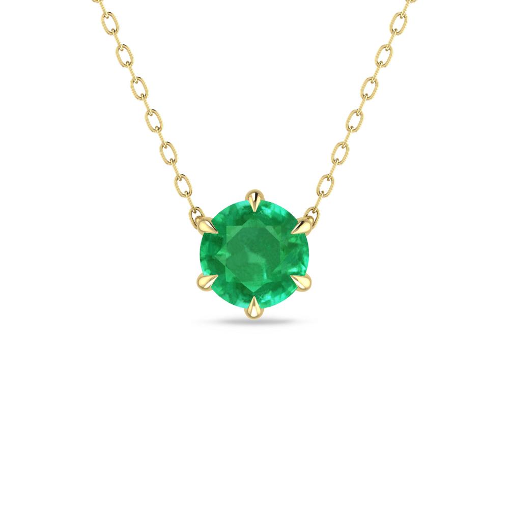 Yellow Gold - Emerald