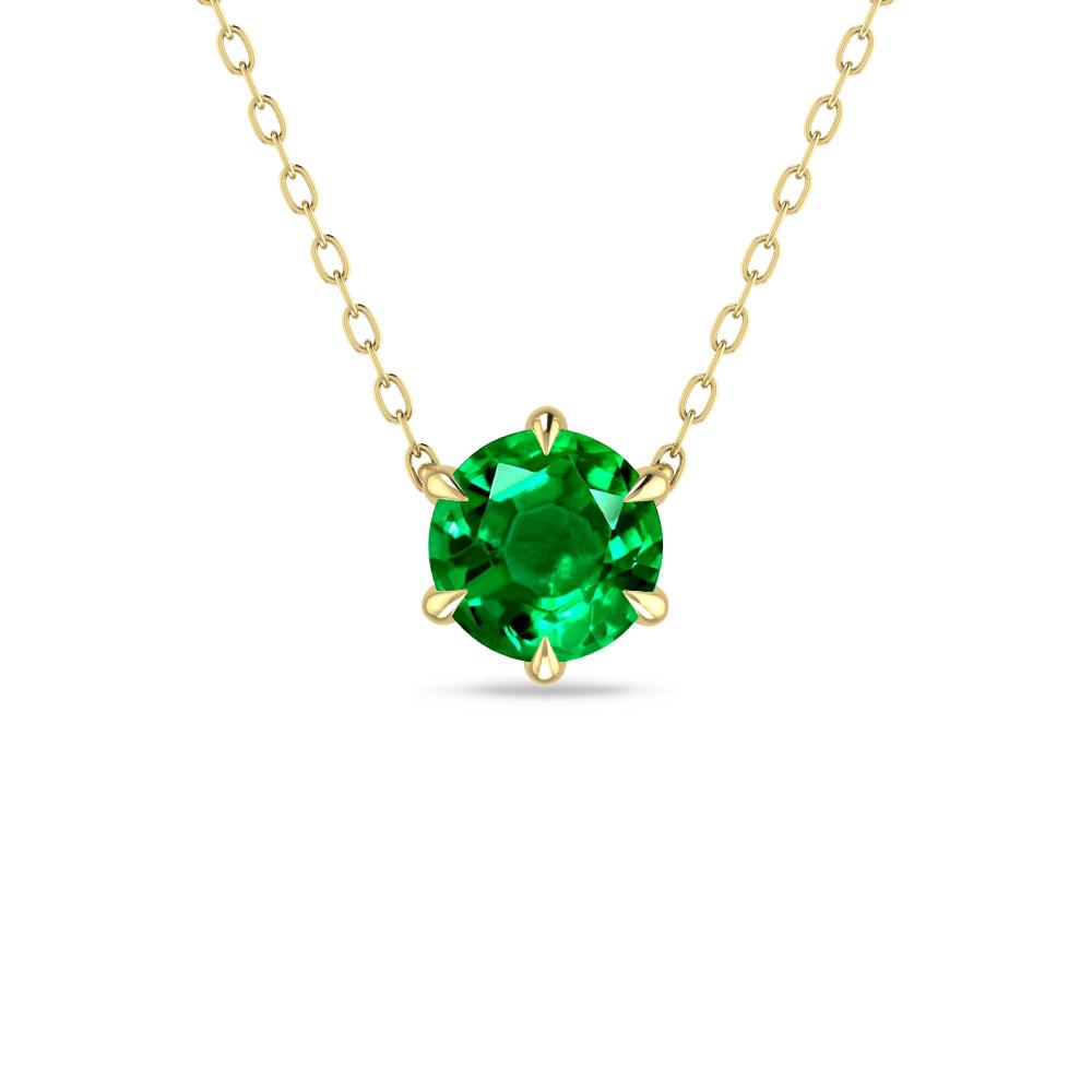 Yellow Gold - Emerald