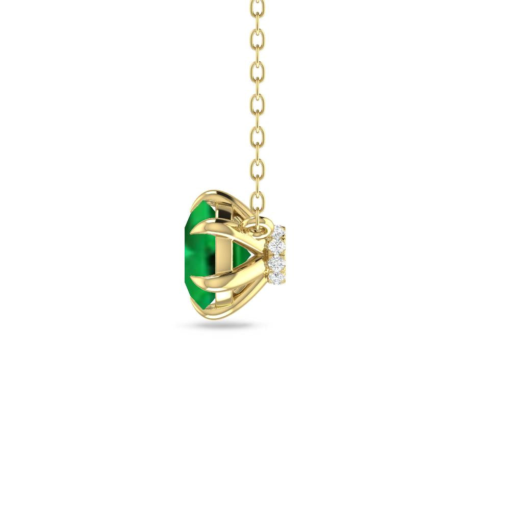 Yellow Gold - Emerald