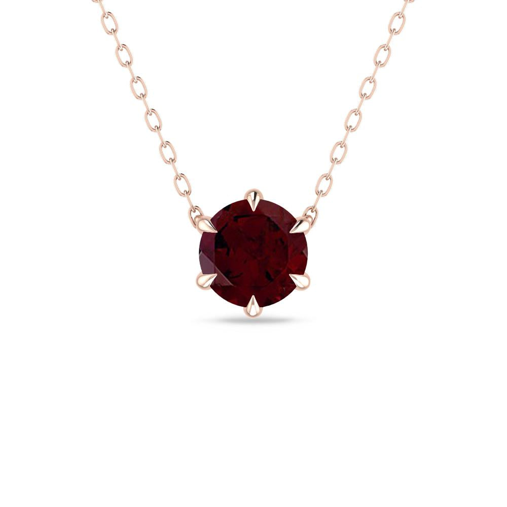 Rose Gold - Garnet