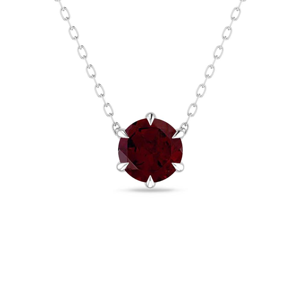 White Gold - Garnet