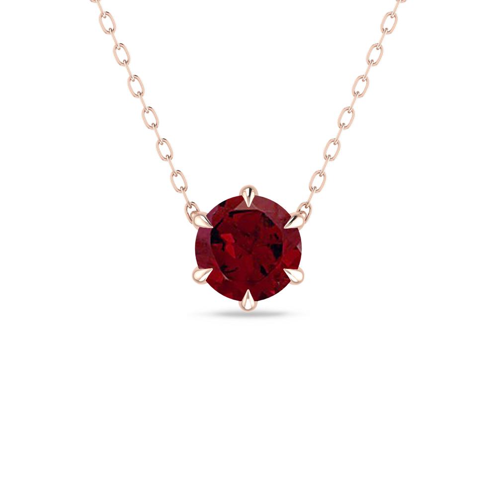 Rose Gold - Garnet