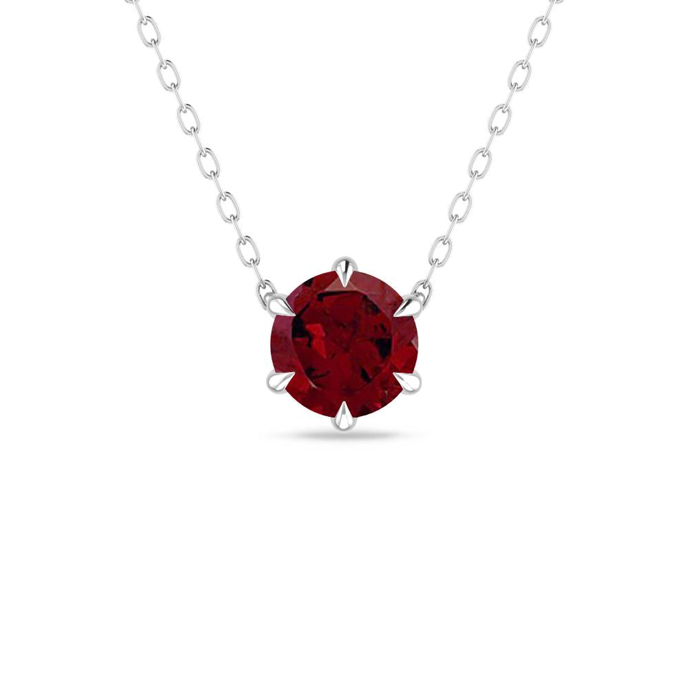 White Gold - Garnet