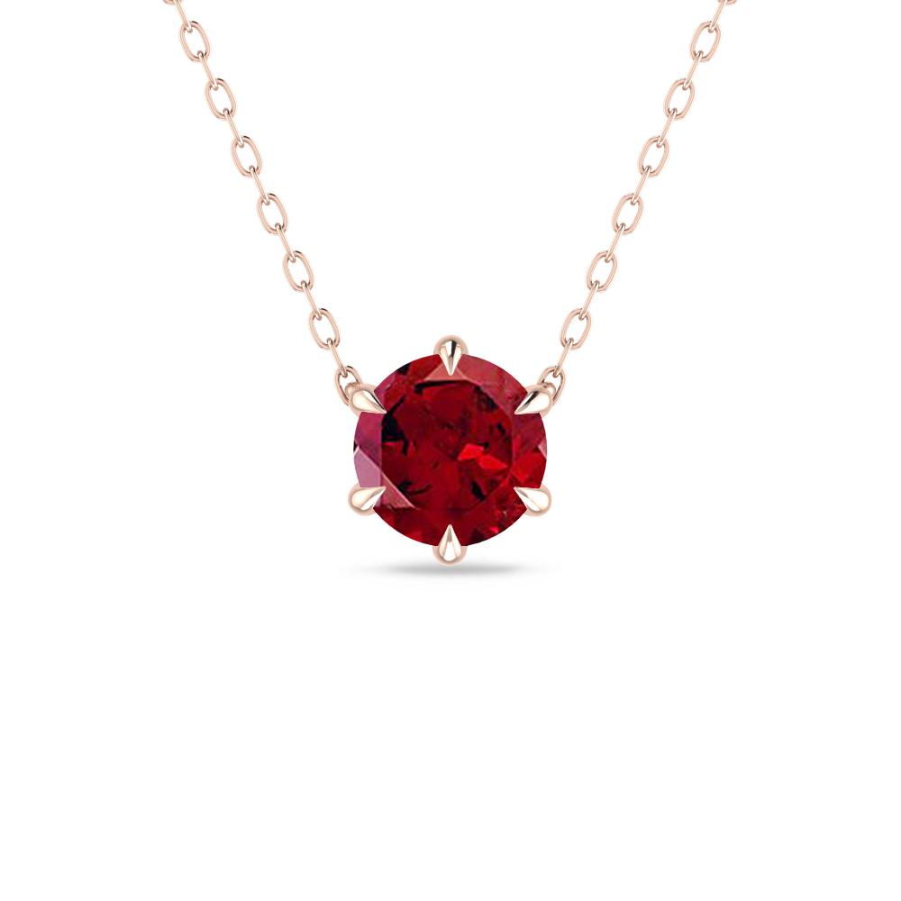 Rose Gold - Garnet