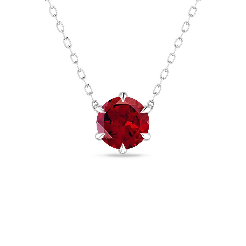 White Gold - Garnet