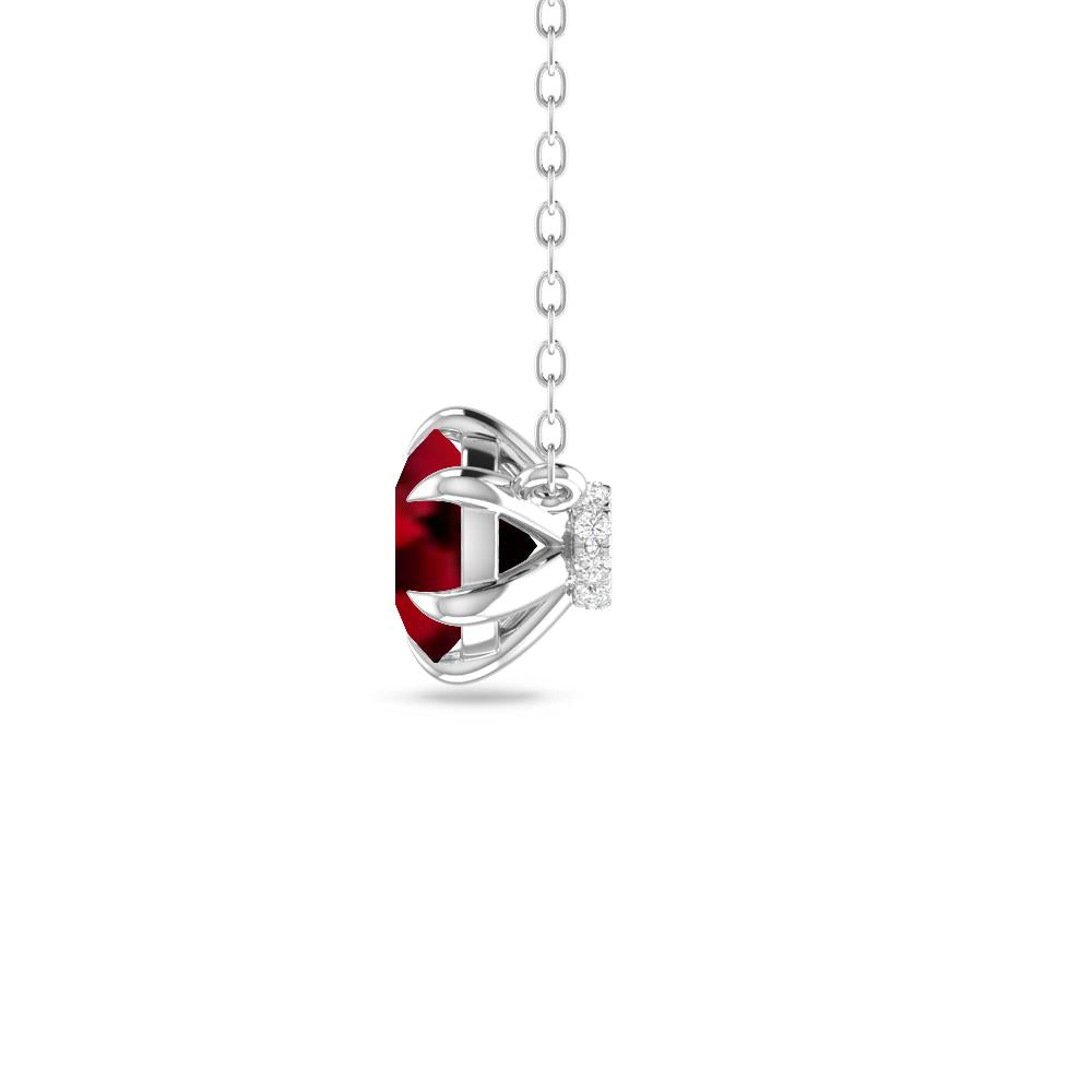 White Gold - Garnet