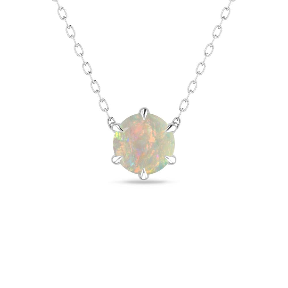 White Gold - Opal