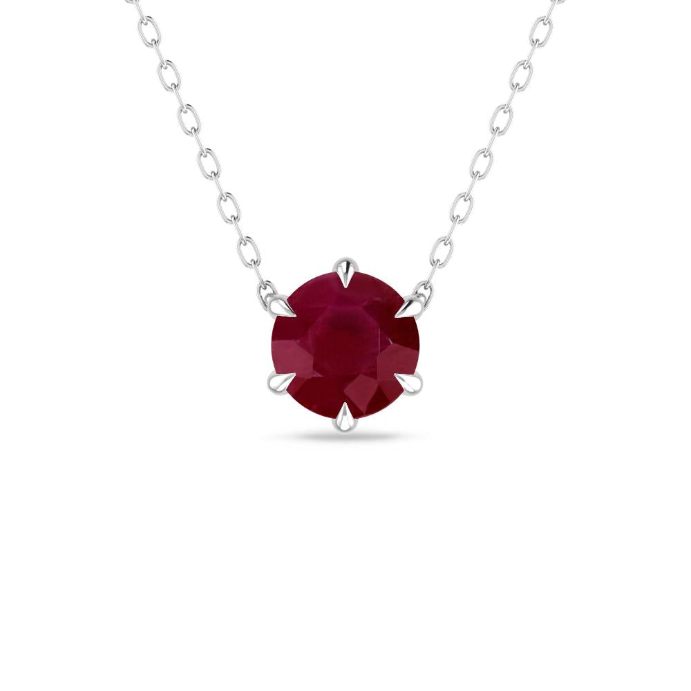 White Gold - Ruby