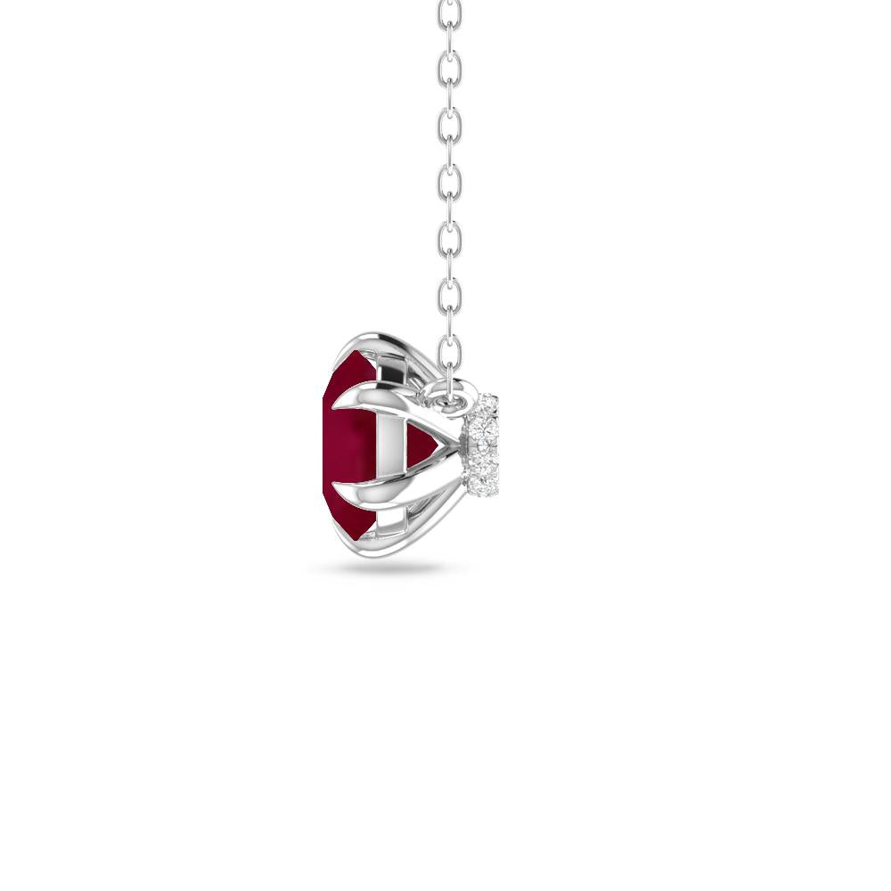 White Gold - Ruby