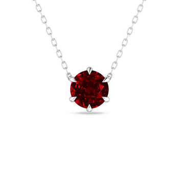 White Gold - Ruby