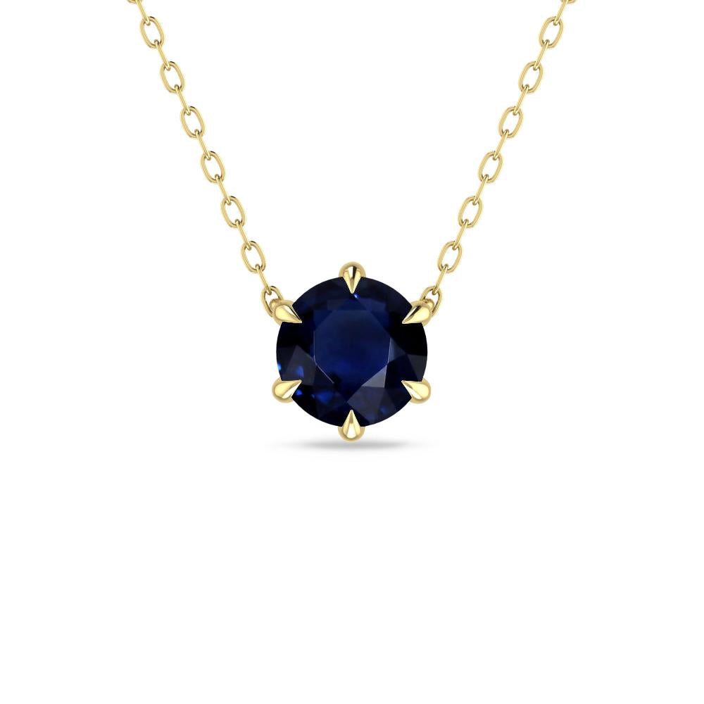 Yellow Gold - Sapphire