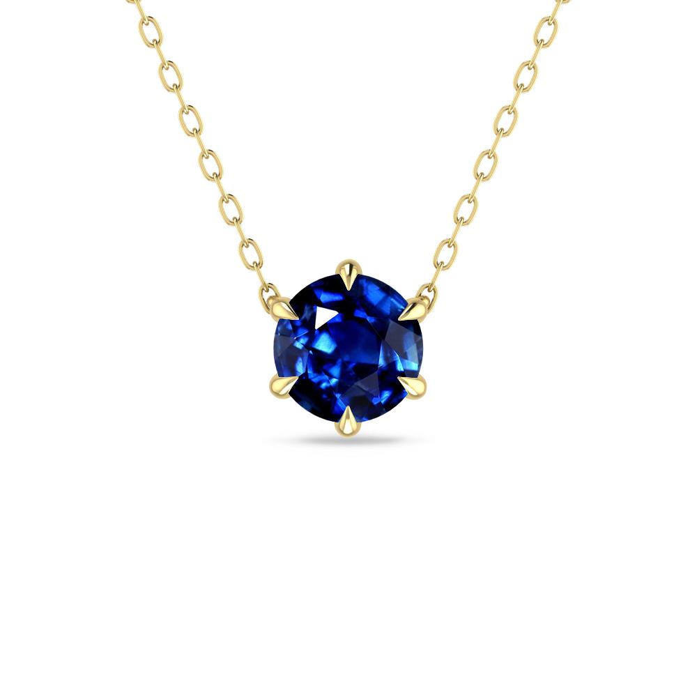 Yellow Gold - Sapphire